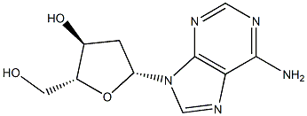 2'-deoxyadenosine Struktur