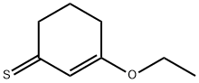 2-Cyclohexene-1-thione,3-ethoxy-(9CI) 化学構造式