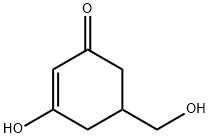 2-Cyclohexen-1-one,3-hydroxy-5-(hydroxymethyl)-(9CI) Struktur