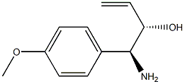 Benzeneethanol, beta-amino-alpha-ethenyl-4-methoxy-, (alphaR,betaR)-rel- (9CI) 化学構造式