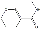 4H-1,2-Oxazine-3-carboxamide,5,6-dihydro-N-methyl-(9CI) Structure