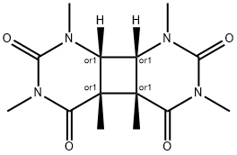 1,3-dimethylthymine cyclobutane dimer Structure