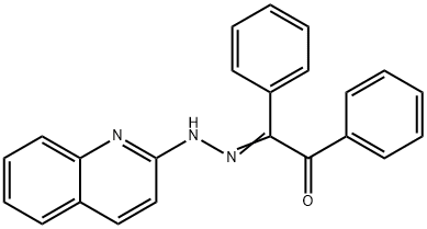 α-Oxo-α-phenylacetophenone 2-quinolyl hydrazone,70253-43-9,结构式