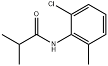 o-Isobutyrotoluidide, 6-chloro-, Structure