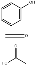 Formaldehyde, polymer with phenol, acetate Structure