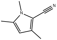 1H-Pyrrole-2-carbonitrile,1,3,5-trimethyl-(9CI) Struktur
