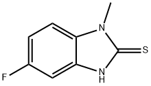 2H-Benzimidazole-2-thione,5-fluoro-1,3-dihydro-1-methyl-(9CI) Structure