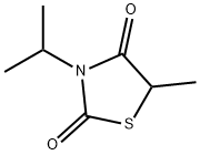 2,4-Thiazolidinedione,5-methyl-3-(1-methylethyl)-(9CI) Structure