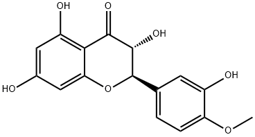 Dihydrotamarixetin Structure