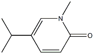 2(1H)-Pyridinone,1-methyl-5-(1-methylethyl)-(9CI) Struktur