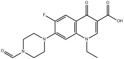 诺氟沙星EP杂质G 结构式