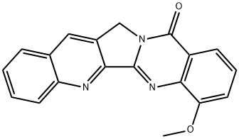 Quino[2,3:3,4]pyrrolo[2,1-b]quinazolin-11(13H)-one,  7-methoxy-|