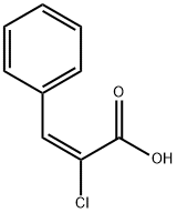 (Z)-α-Chlorocinnamic acid Structure