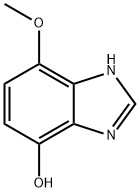 1H-Benzimidazol-4-ol,7-methoxy-(9CI) Struktur