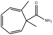 2,4,6-Cycloheptatriene-1-carboxamide,1,2-dimethyl-(9CI) Struktur