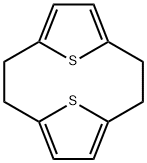 13,14-Dithiatricyclo[8.2.1.14,7]tetradeca-4,6,10,12-tetraene Structure