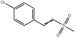 Benzene, 1-chloro-4-[(2-(methylsulfonyl)ethenyl]-|