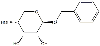 Benzyl β-D-ribopyranoside 结构式