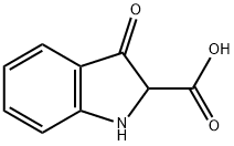 1H-Indole-2-carboxylicacid,2,3-dihydro-3-oxo-(9CI) 结构式