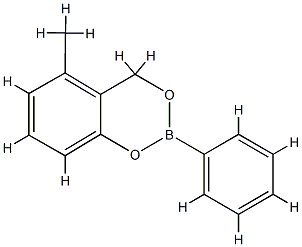 4H-1,3,2-Benzodioxaborin,5-methyl-2-phenyl-(9CI) 结构式
