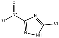 1H-1,2,4-Triazole,3-chloro-5-nitro-(9CI) 结构式