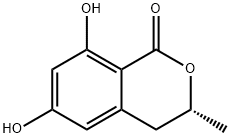6-hydroxymellein Struktur