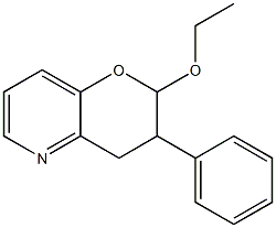 2H-Pyrano[3,2-b]pyridine,2-ethoxy-3,4-dihydro-3-phenyl-(9CI) Structure