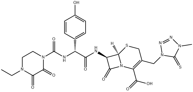 头孢哌酮杂质1,711598-76-4,结构式