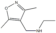 4-Isoxazolemethanamine,N-ethyl-3,5-dimethyl-(9CI) Structure
