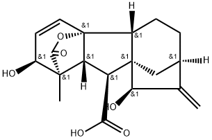 Giberellin A68 化学構造式