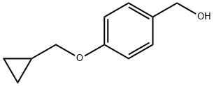 [4-(cyclopropylmethoxy)phenyl]methanol Structure