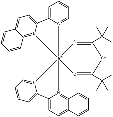 Ir(dpM)PQ2 , Bis(2-phenylquinoline)(2,2,6,6-tetraMethylhepta|IR(DPM)PQ2