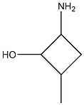 Cyclobutanol,2-amino-4-methyl-(9CI) Structure