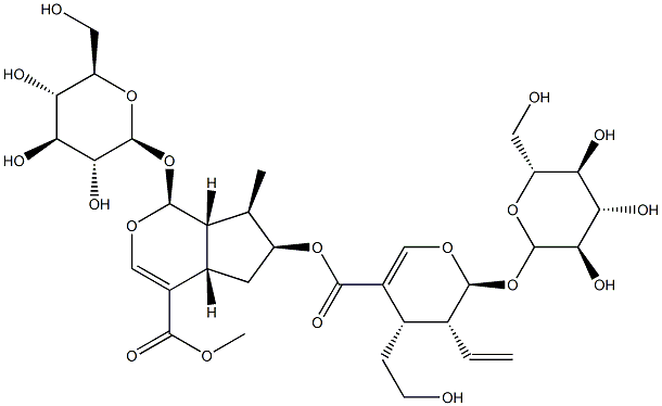 匙羹藤皂苷 I 结构式
