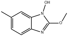 1H-Benzimidazole,1-hydroxy-2-methoxy-6-methyl-(9CI) Struktur