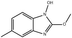 1H-Benzimidazole,1-hydroxy-2-methoxy-5-methyl-(9CI) Struktur