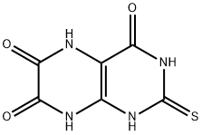 2-sulfanylidene-5,8-dihydro-1H-pteridine-4,6,7-trione Structure