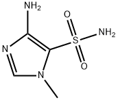 1H-Imidazole-5-sulfonamide,4-amino-1-methyl-(9CI) Struktur