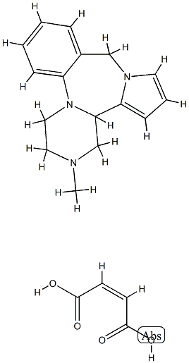 Aptazapine Structure