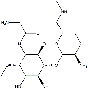 6'-epifortimicin A Struktur