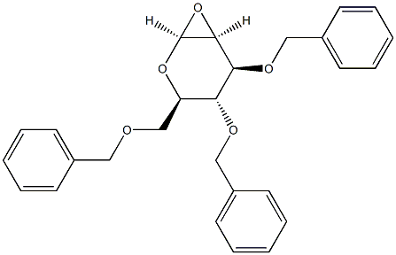 1,2-anhydro-3,4,6-tri-O-benzyl-beta-mannopyranose|