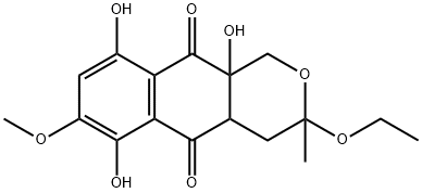O-ethylhydroxydihydrofusarubin Structure