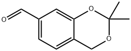 4H-1,3-Benzodioxin-7-carboxaldehyde,2,2-dimethyl-(9CI) Structure