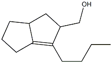 2-Pentalenemethanol,1-butyl-2,3,3a,4,5,6-hexahydro-(9CI) Struktur