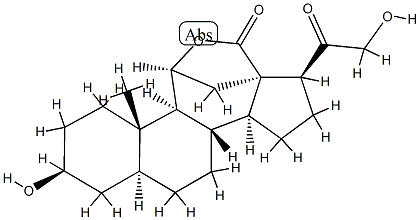 72101-51-0 3β,11β,21-Trihydroxy-20-oxo-5α-pregnan-18-oic acid 18,11-lactone