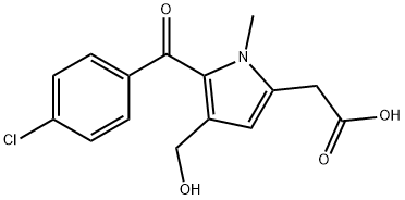 hydroxyzomepirac 结构式