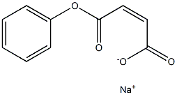 (Z)-2-Butenedioic acid 1-phenyl 4-sodium salt,72175-35-0,结构式