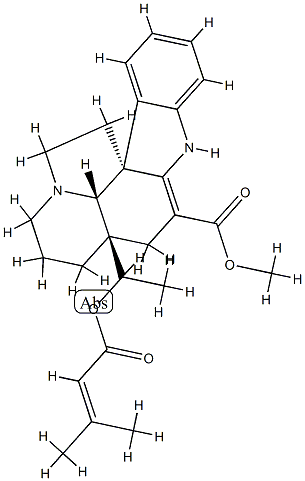 ECHITOVENIDINE, 7222-35-7, 结构式