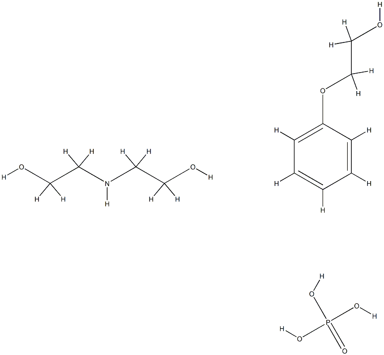 Ethanol, 2,2'-iminobis-, compd. with α-phenyl-ω-hydroxypoly( oxy-1,2-ethanediyl) phosphate|