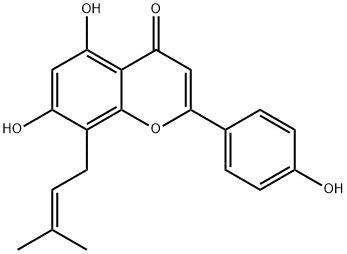 甘草黄酮 C,72357-31-4,结构式